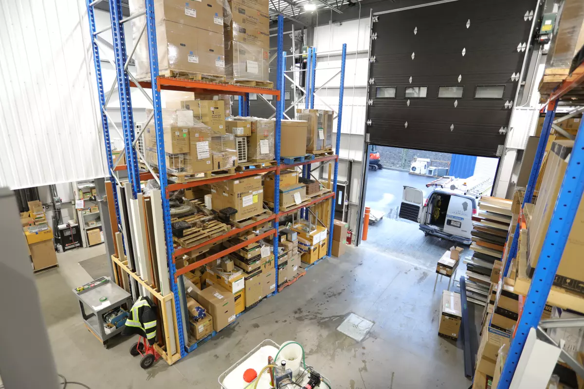 Entrepôt commercial – construction Gestion BGC Lanaudière