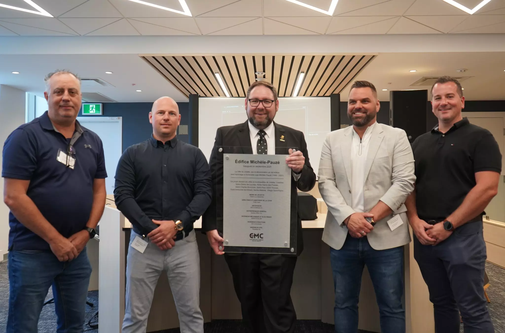 Inauguration de la Cour Municipale de Joliette
